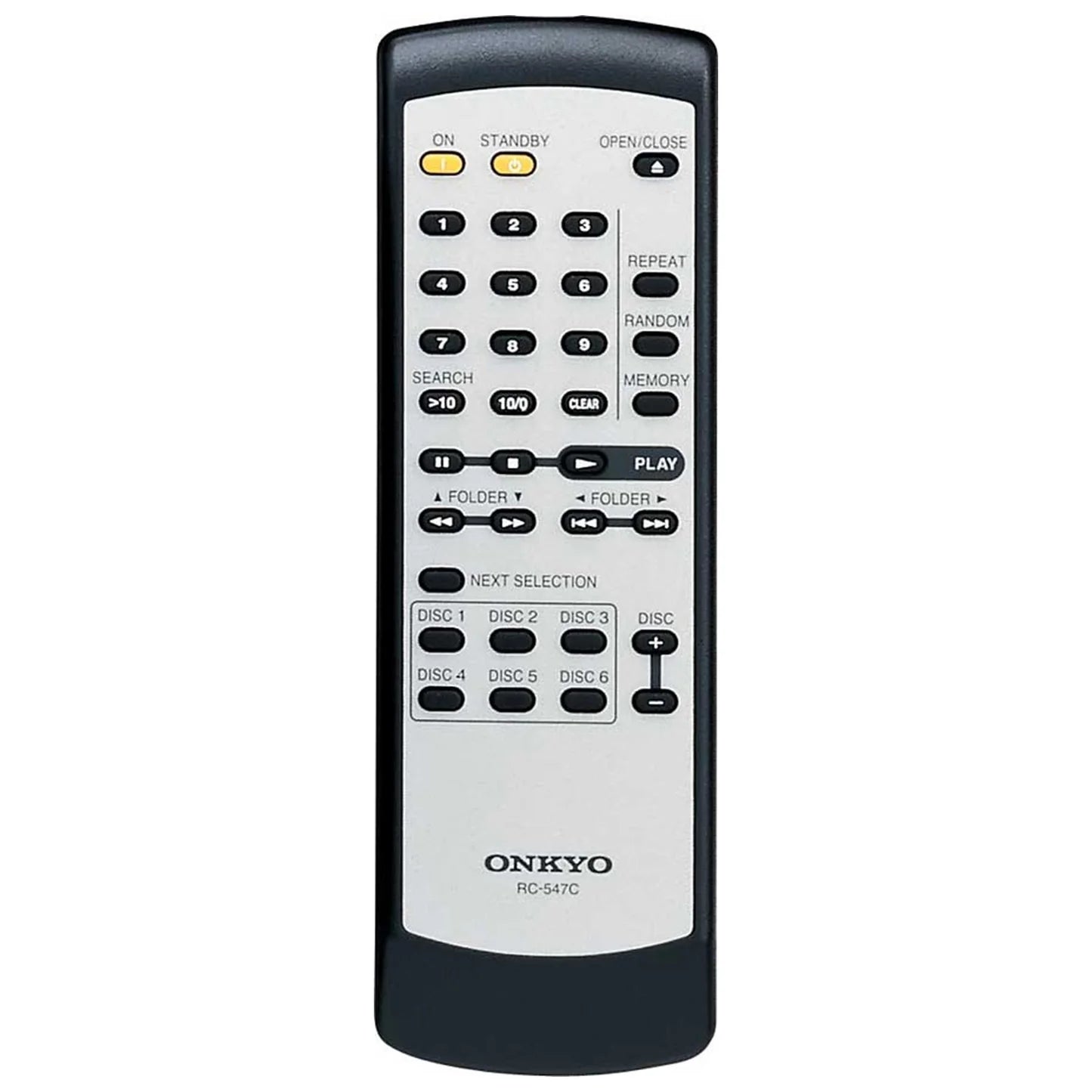 Onkyo DCX390M4 6-Disc CD Player - Black