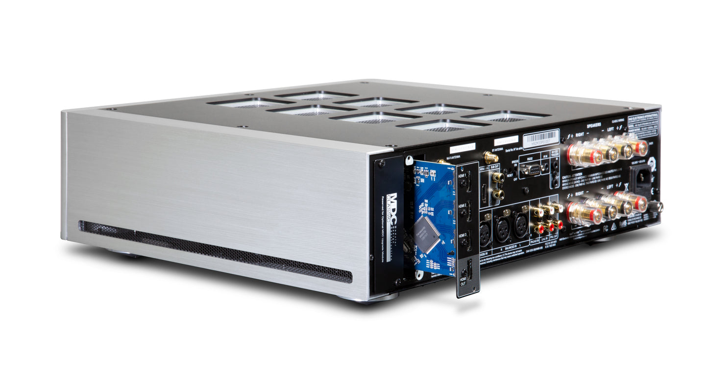 NAD M33 Integrated Streaming Amplifier - [2x200W DAC USB BT Wi-Fi BluOS HDMI AES/EBU XLR Phono]