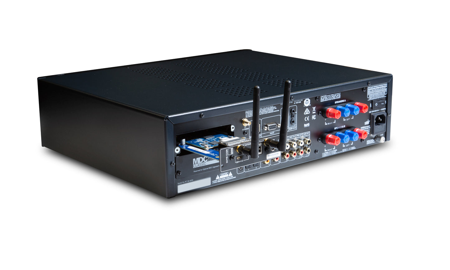 NAD C 399 Integrated Streaming Amplifier - [2x180W DAC USB BT Wi-Fi BluOS HDMI Phono]