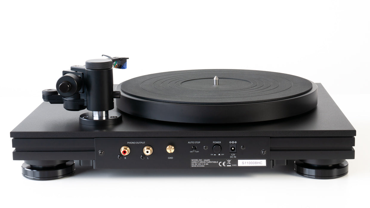 Music Hall stealth Semi-Automatic Direct-Drive Turntable - [LP]