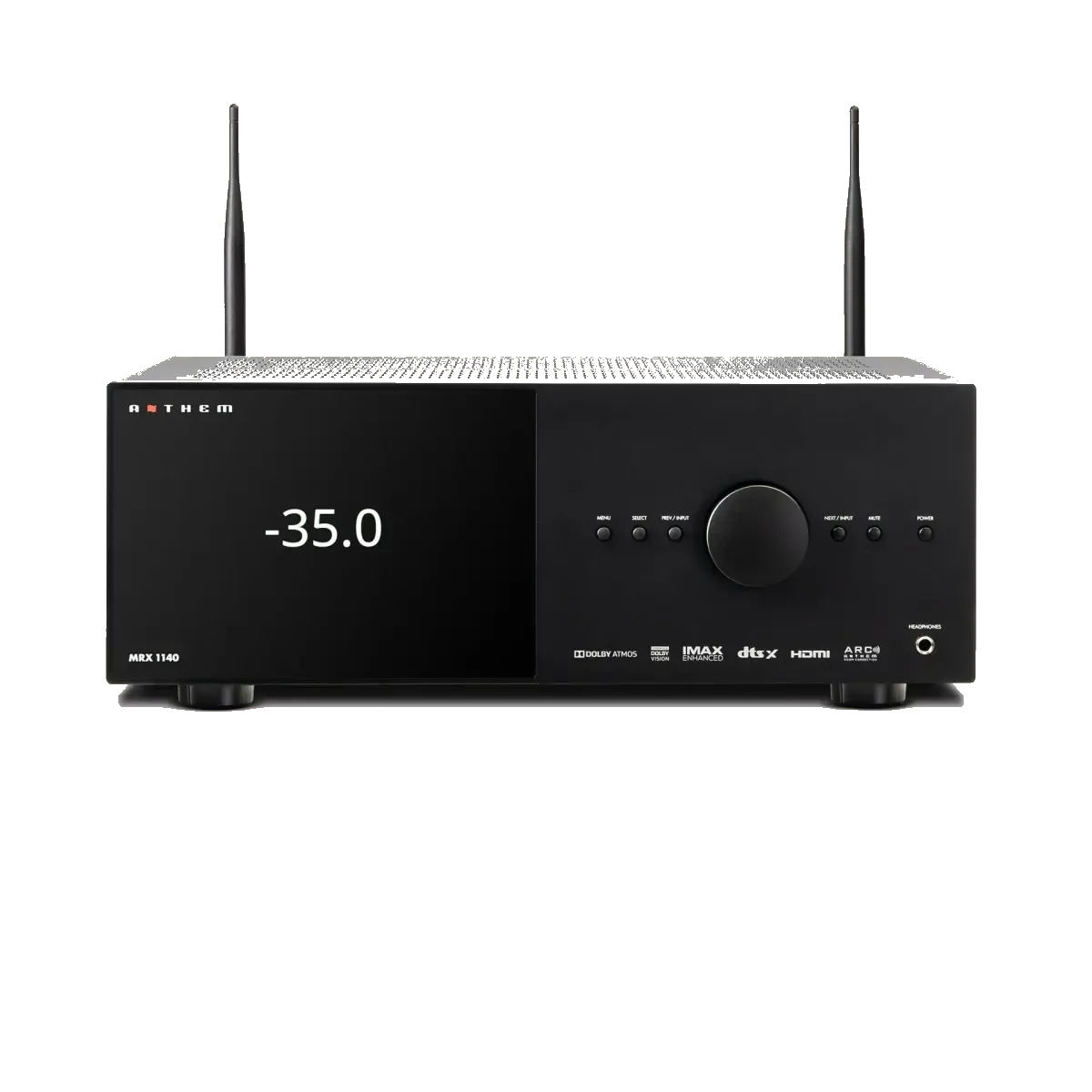 MRX-1140 8K Surround Sound Receiver, front view at Toma Audio