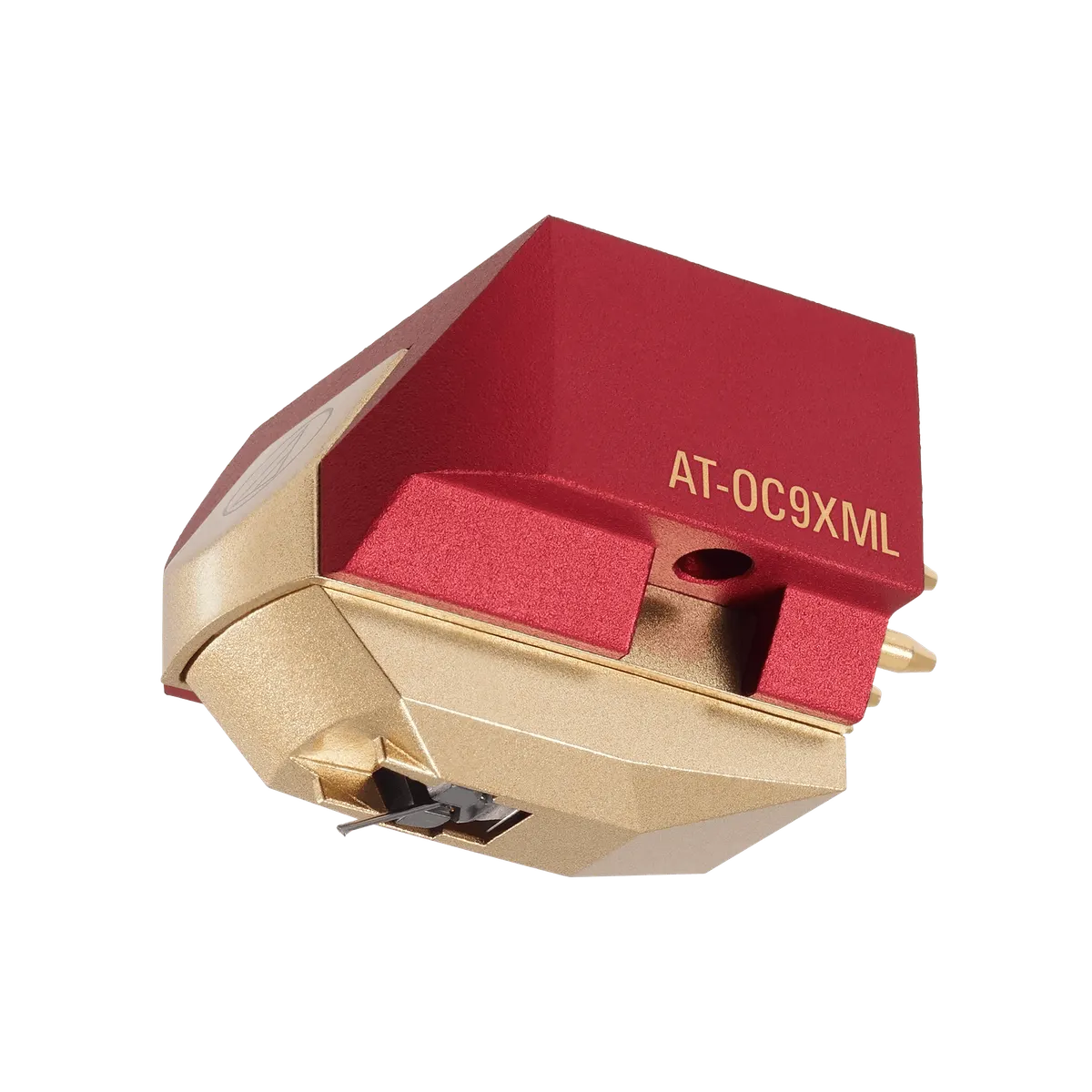 AT-OC9XML Moving Coil Cartridge, front detail at Toma Audio