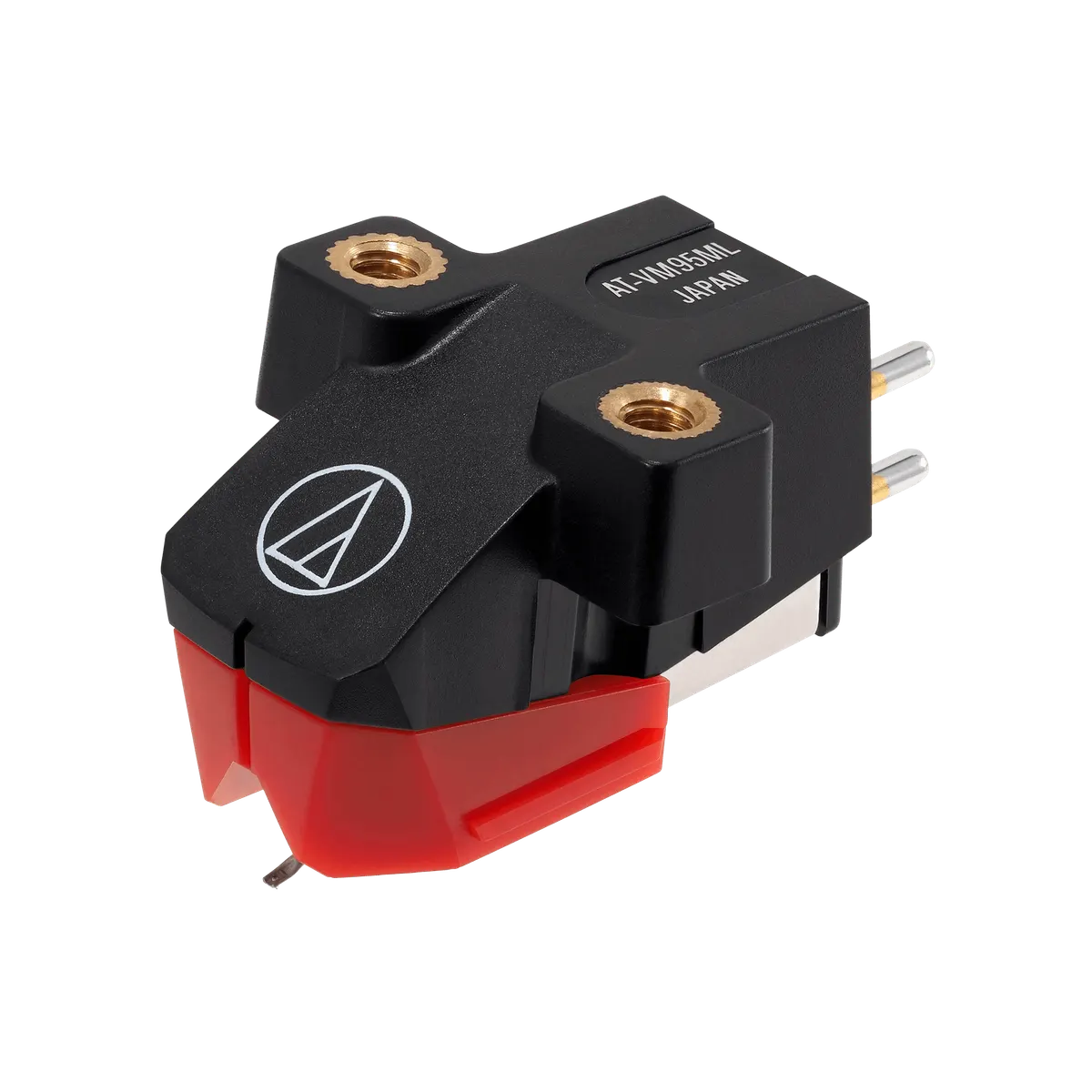 AT-VM95ML Cartridge, side view at Toma Audio
