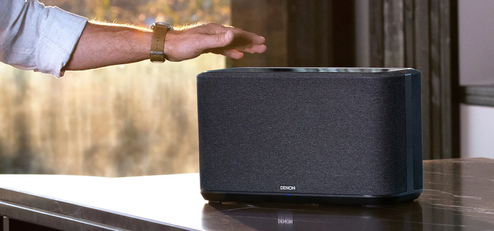 Denon Home 350 Media Player - [BT Wi-Fi USB HEOS], product view at Toma Audio