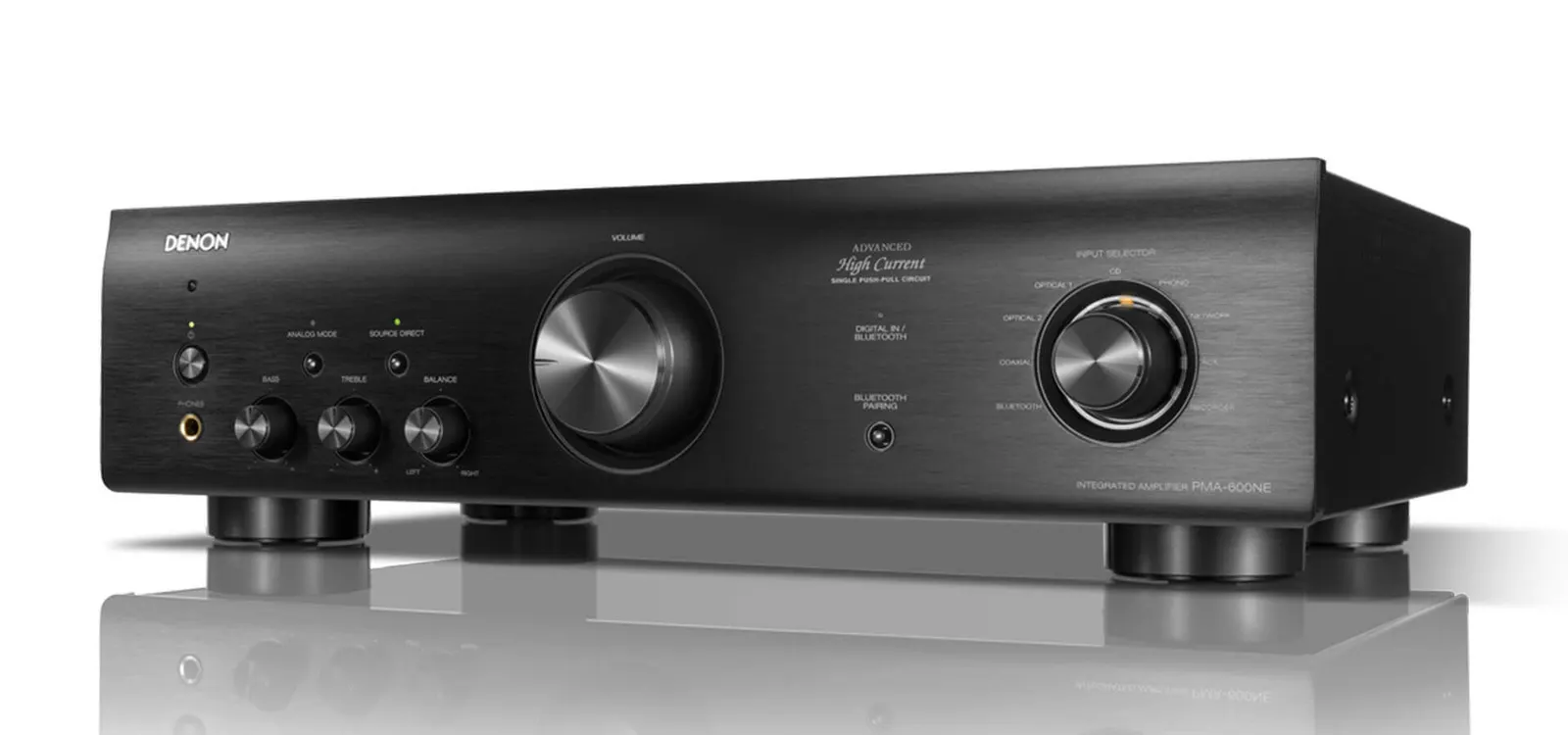 Denon PMA-600NE Stereo Amplifier - [2x45W BT DAC Phono], product view at Toma Audio