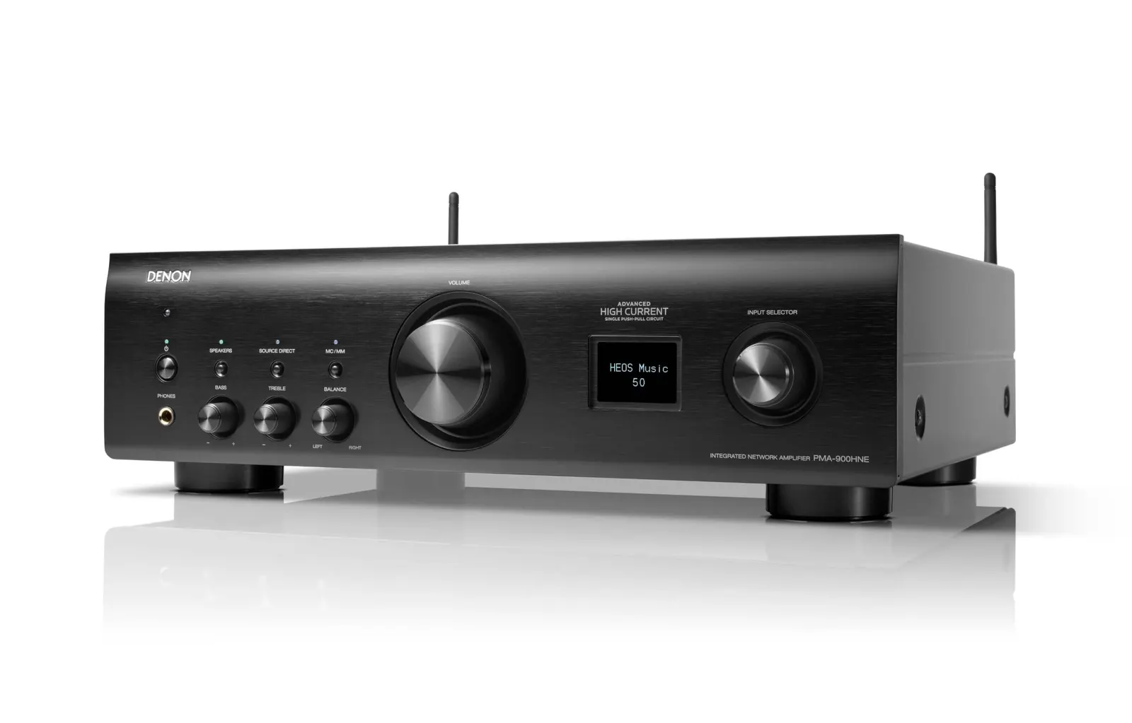 Denon PMA-900HNE Integrated Streaming Amplifier - [2x50W BT Wi-Fi DAC HEOS USB PHONO], product view at Toma Audio