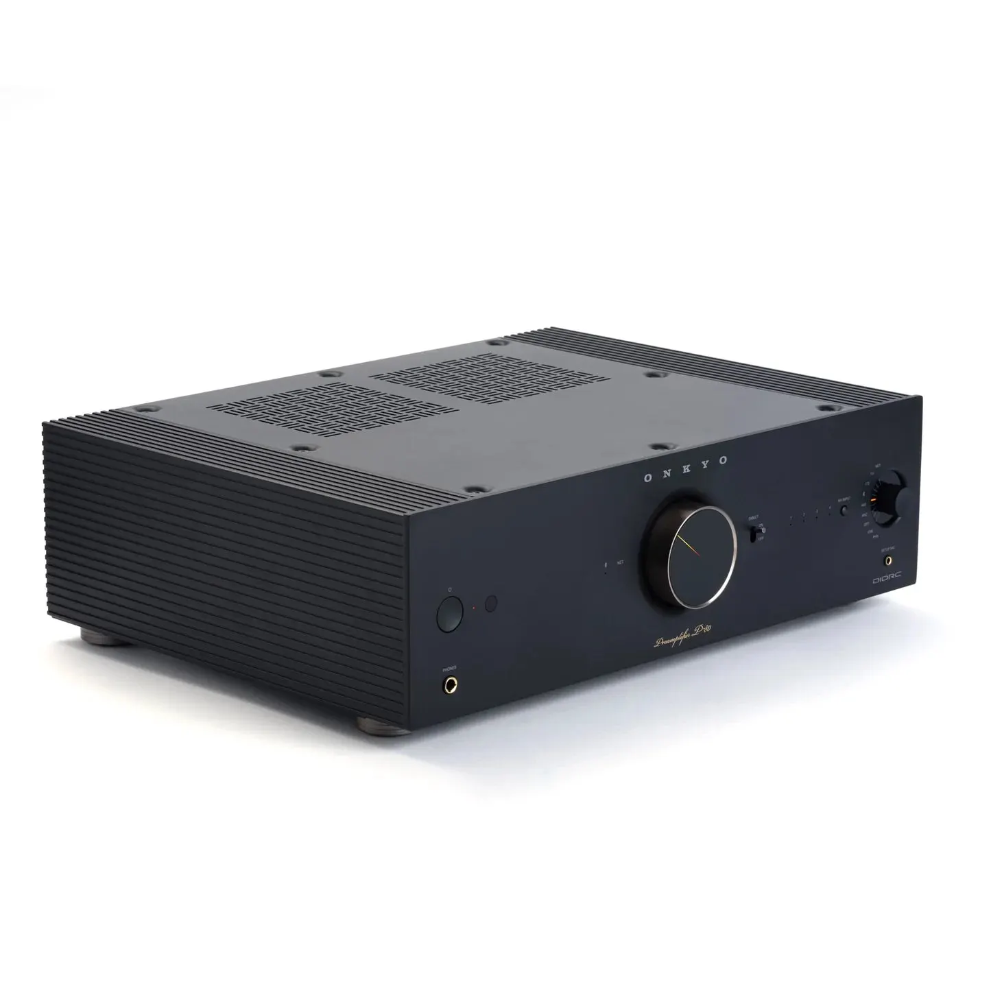 Onkyo P80 Premium Icon Series Network Pre-Amplifier, product view at Toma Audio