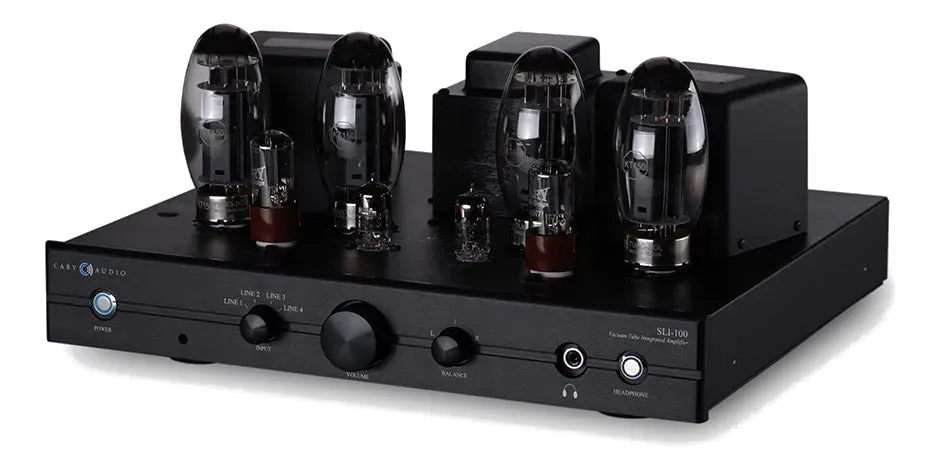Cary Audio SLI-100 Integrated Amplifier - [2x100W], left view at Toma Audio