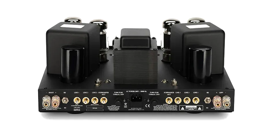 Cary Audio SLI-80S Integrated Amplifier - [2x80W], rear view at Toma Audio