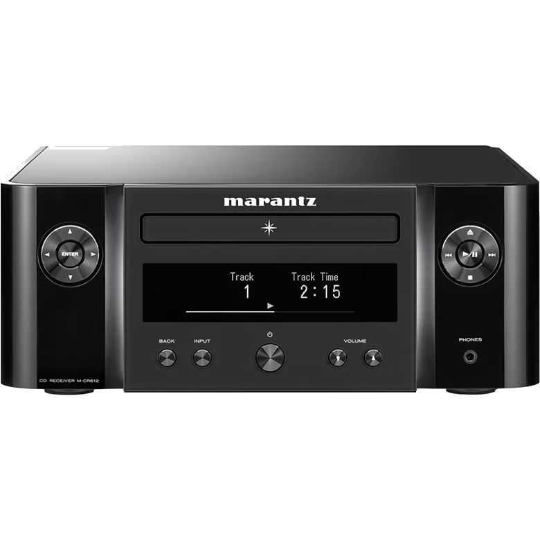 Marantz M-CR612 Mini System - [2x50W(6Ω) CD USB BT DAC Wi-Fi HEOS Tuner] at Toma Audio