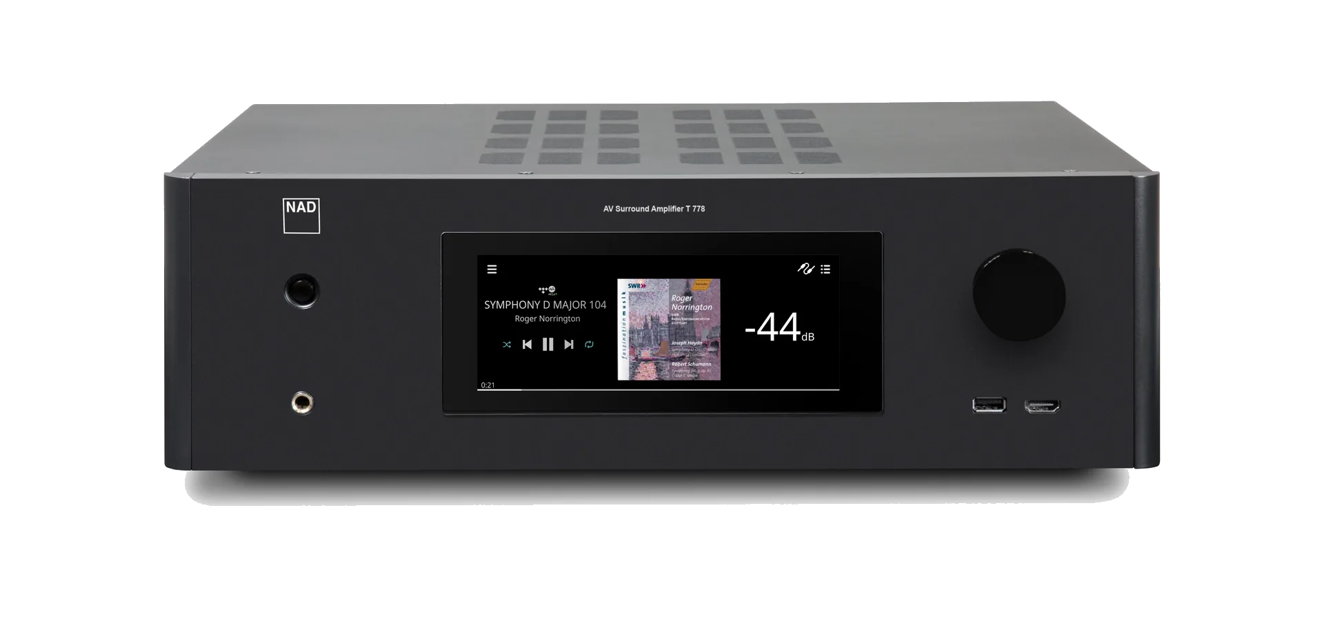 NAD T 778 AVR - [9.2x85W 4K DAC BluOS Wi-Fi USB BT Phono] at Toma Audio