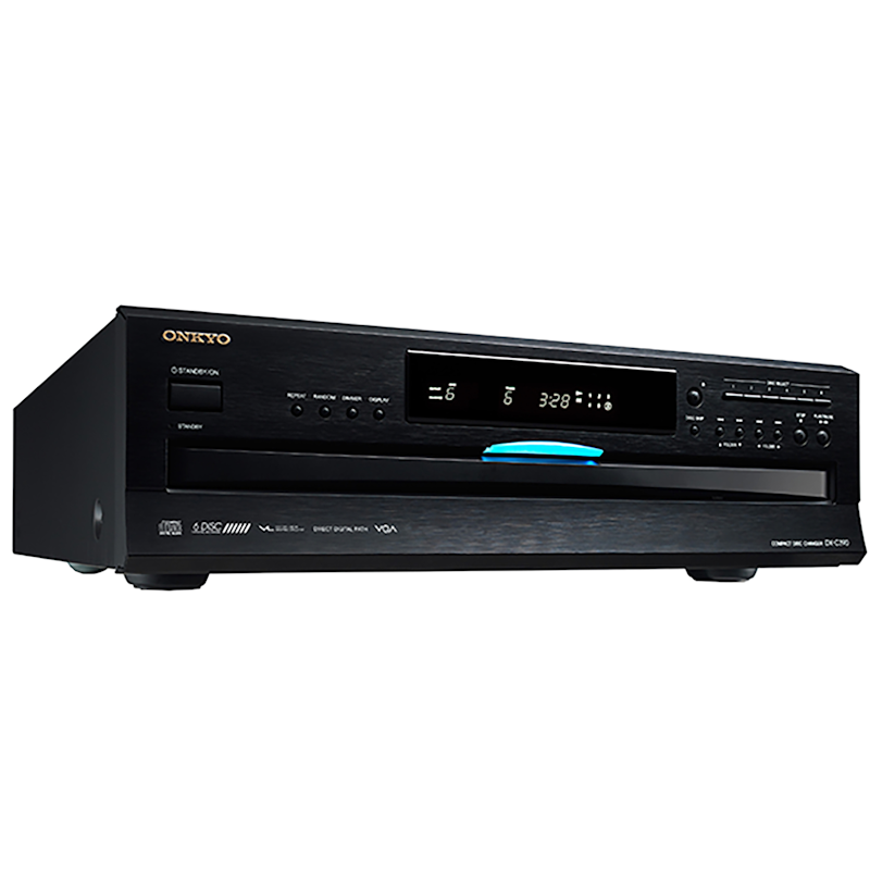 Onkyo DCX390M4 6-Disc CD Player - Black