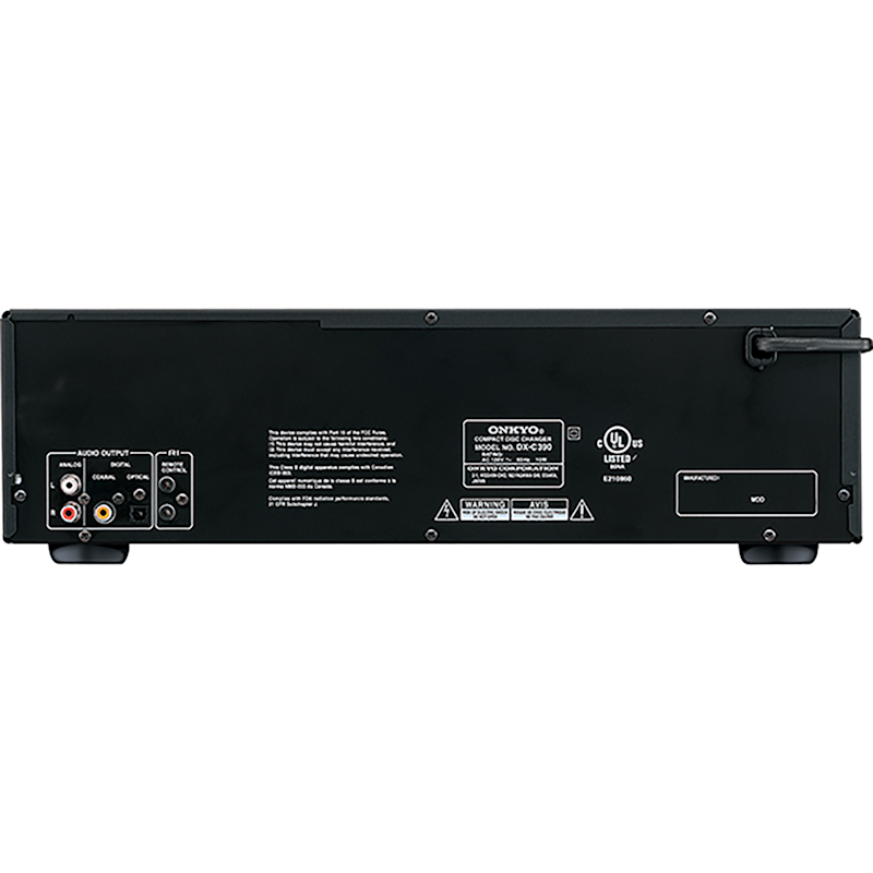 Onkyo DCX390M4 6-Disc CD Player - Black
