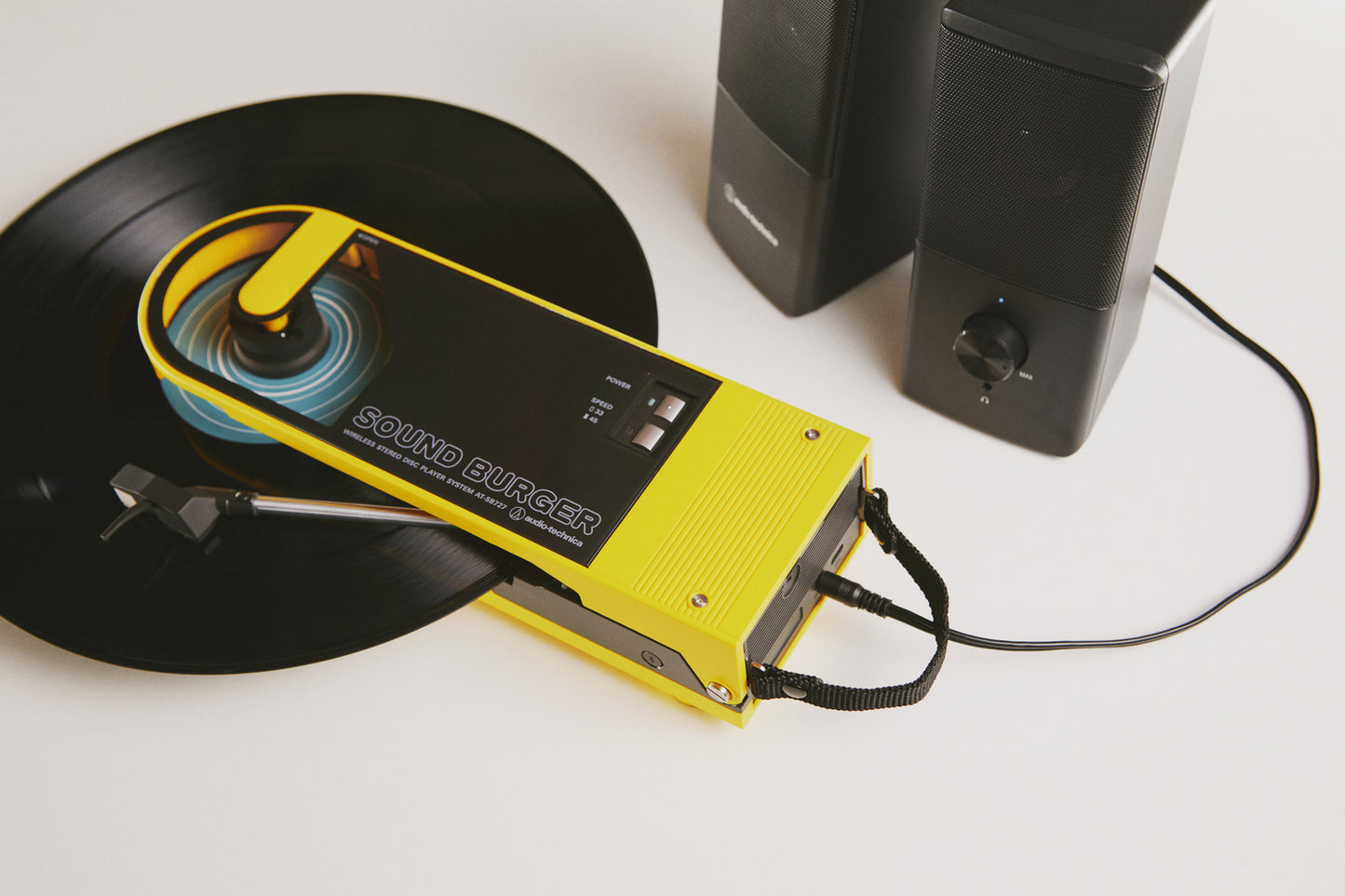 Audio Technica AT-SB727 Sound Burger Portable Record Player - [LP BT]