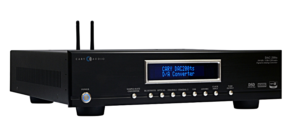 Cary Audio DAC-200ts Digital to Analog Converter - [DAC USB-PC BT]
