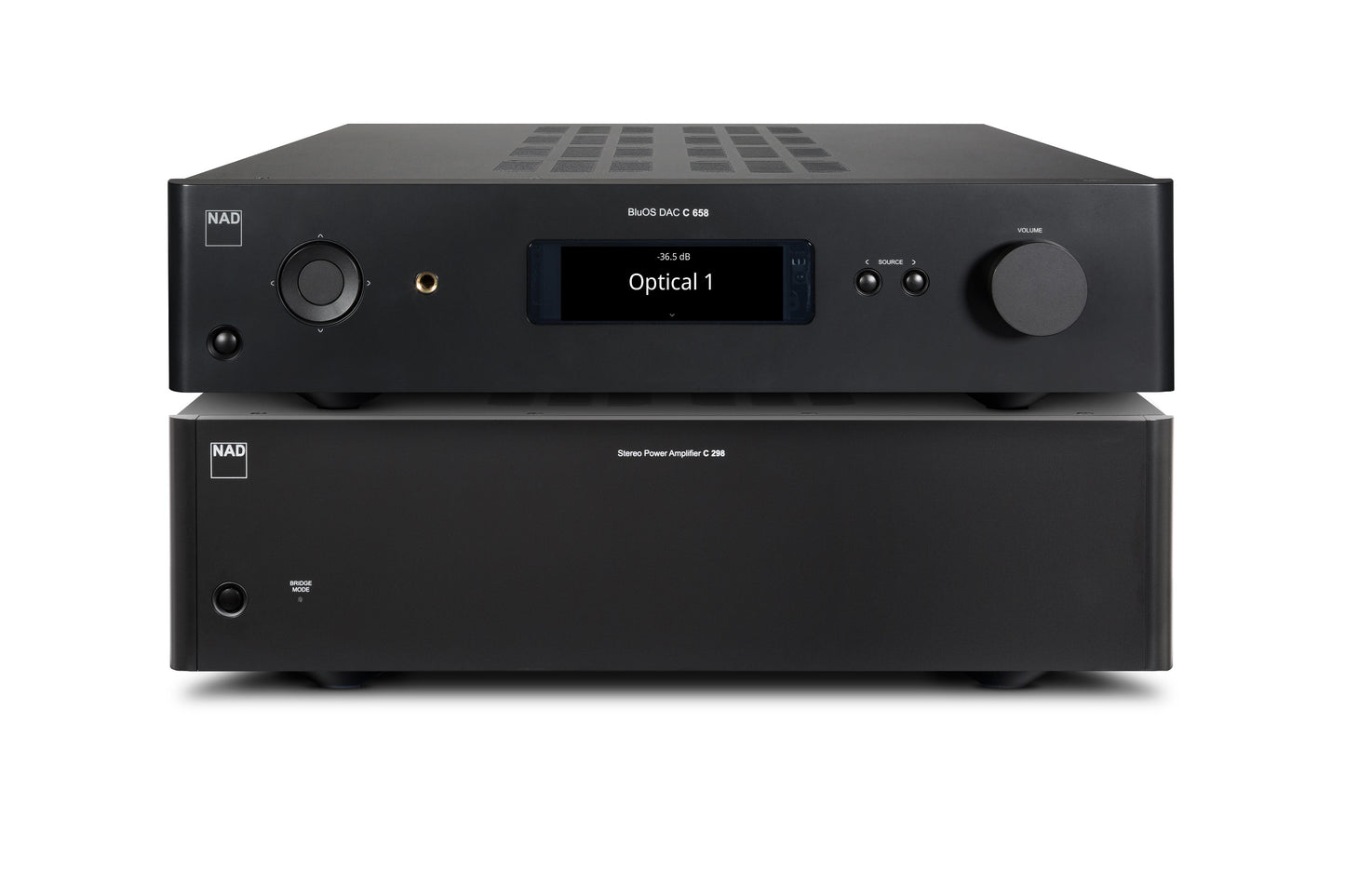 NAD C 658 Streaming Dac and Preamplifier - [DAC PRE USB BT Wi-Fi BluOS Phono]