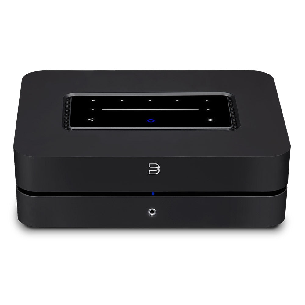 Bluesound Powernode black front top view
