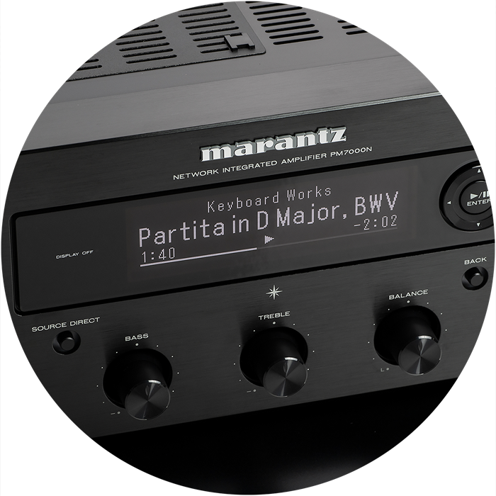 Marantz PM7000N Integrated Amplifier - [2x60W BT Wi-Fi HEOS Marantz PM7000N Integrated Amplifier - [2x60W BT Wi-Fi HEOS