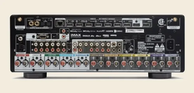 Marantz CINEMA 50, rear panel at Toma Audio