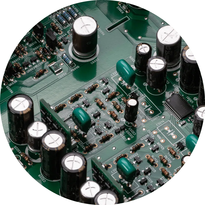 Marantz Model 40n Integrated Streaming Amplifier - [2x70W BT Wi-Fi HEOS HDMI USB DAC Phono] amplifier circuit detail at Toma Audio