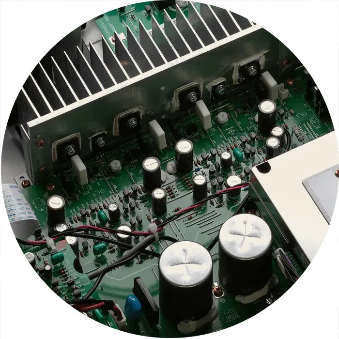 Marantz PM6007, power amplifier detail at Toma Audio