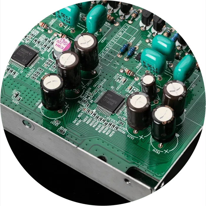 Marantz PM6007, DAC detail at Toma Audio