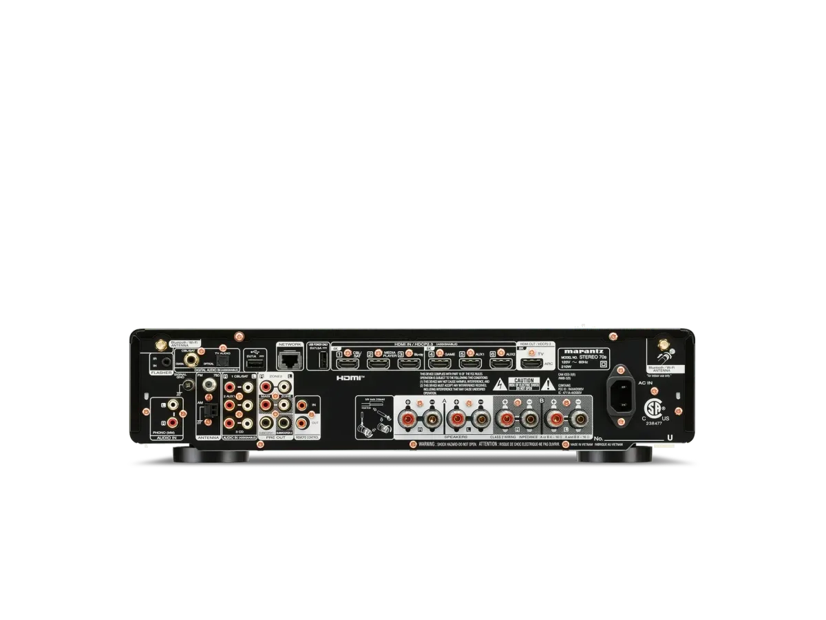 Marantz STEREO 70s, rear panel at Toma Audio
