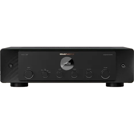 Marantz Model 30 - [2x100W Phono MM/MC] integrated amplifier in black, front view, at Toma Audio