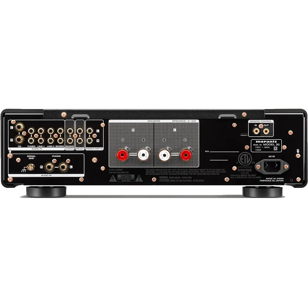 Marantz Model 30 - [2x100W Phono MM/MC] integrated amplifier rear panel at Toma Audio