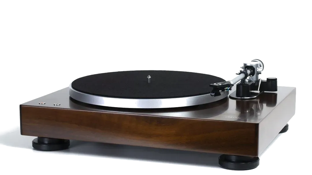 Music Hall Classic Semi-Automatic Turntable - [LP Phono], front angle at Toma Audio