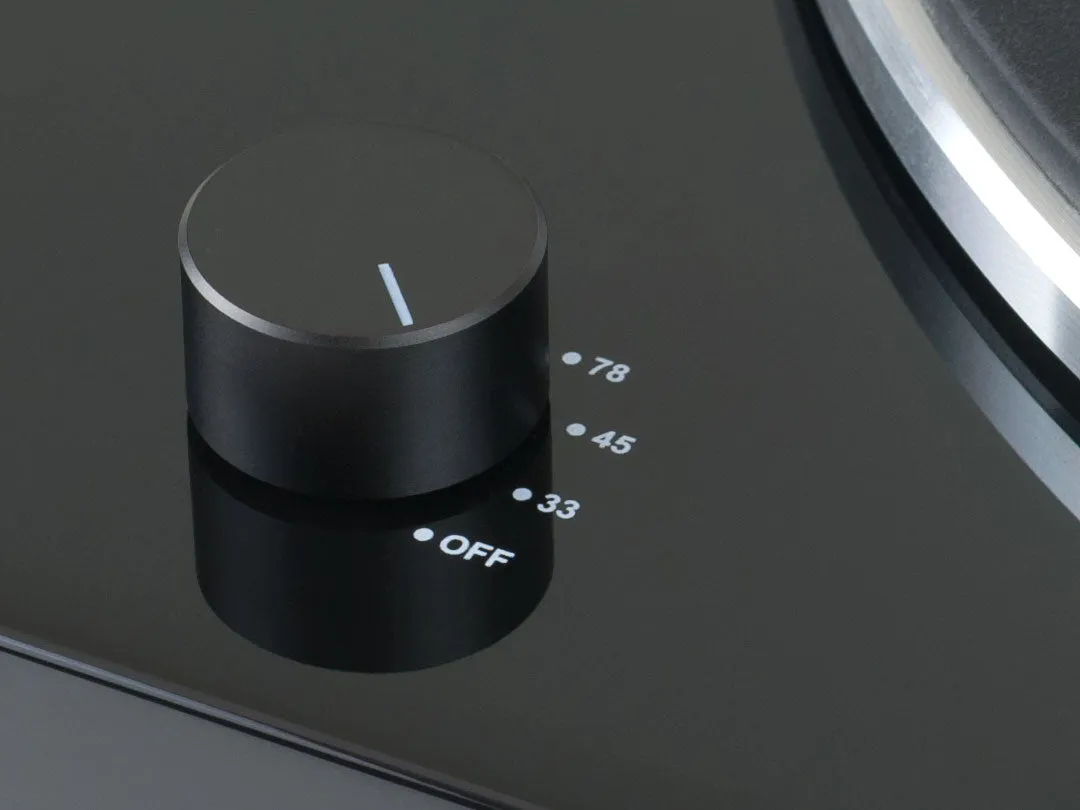 Music Hall mmf-1.3 Manual Turntable - [LP Manual Phono], speed control at Toma Audio