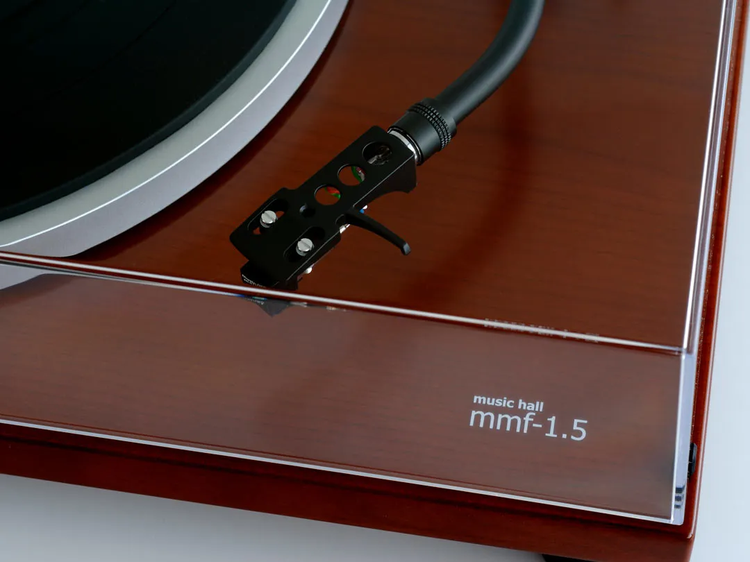 Music Hall mmf-1.5 Manual Turntable - [LP Manual Phono], side detail at Toma Audio