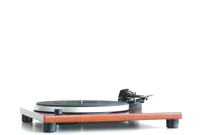 Music Hall mmf-1.5 Manual Turntable - [LP Manual Phono], finish detail two at Toma Audio