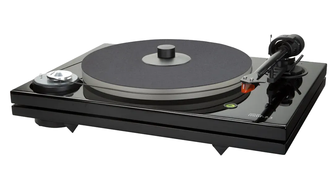 Music Hall mmf-7.3 se Manual Turntable - [LP Manual], front angle at Toma Audio