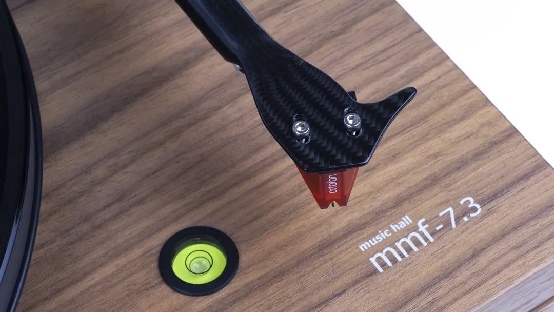 Music Hall mmf-7.3 se Manual Turntable - [LP Manual], rear detail at Toma Audio
