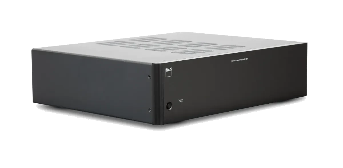 NAD C 298 Power Amplifier [2x185W] room view at Toma Audio