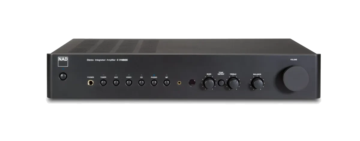 NAD C 316BEE v2 Integrated Amplifier - [2x45W Phono] at Toma Audio