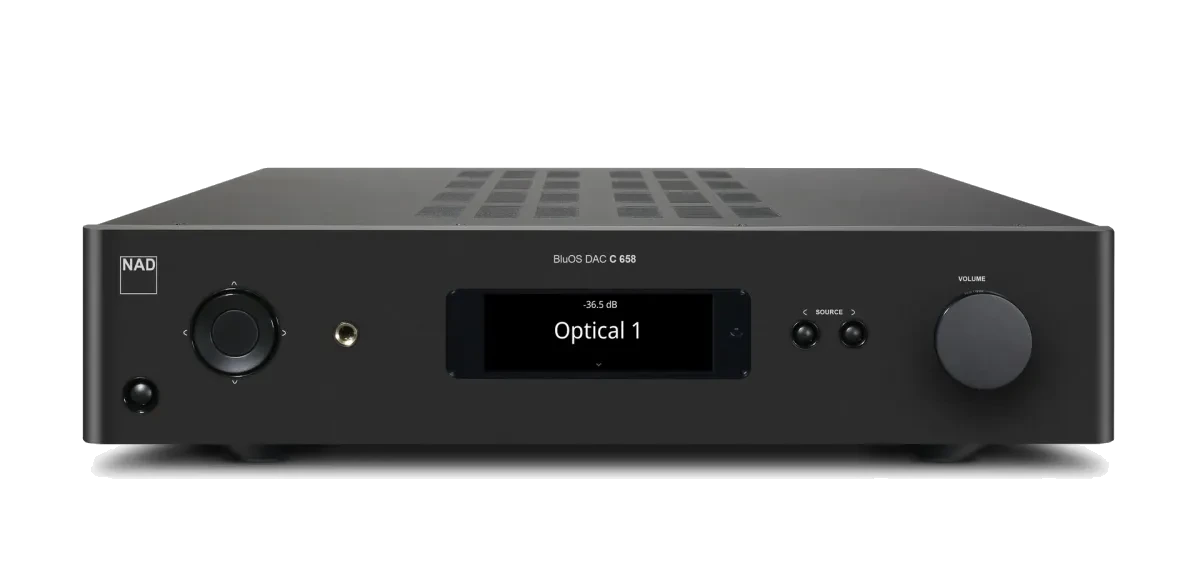 NAD C 658 Streaming Dac and Preamplifier - [DAC PRE USB BT Wi-Fi BluOS Phono] at Toma Audio