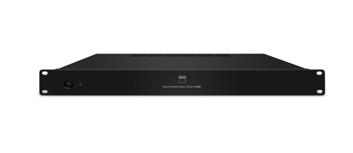 NAD CI 580 v2 Streamer [DAC Wi-Fi BluOS USB] top-front view at Toma Audio