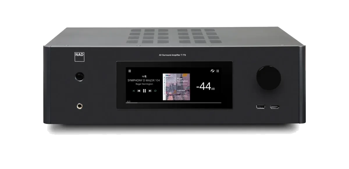 NAD T 778 AVR - [9.2x85W 4K DAC BluOS Wi-Fi USB BT Phono] at Toma Audio