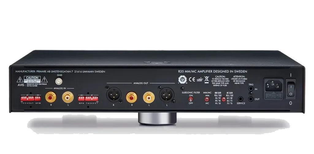 Primare R35 Phono Stage [Phono], product view 2 at Toma Audio