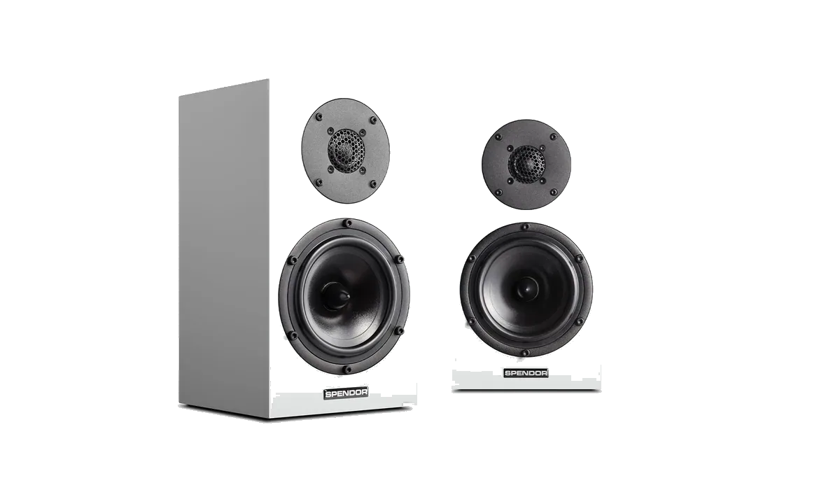 Spendor A1 - [2-Way (1" 6")], Spendor A1 White 1 at Toma Audio