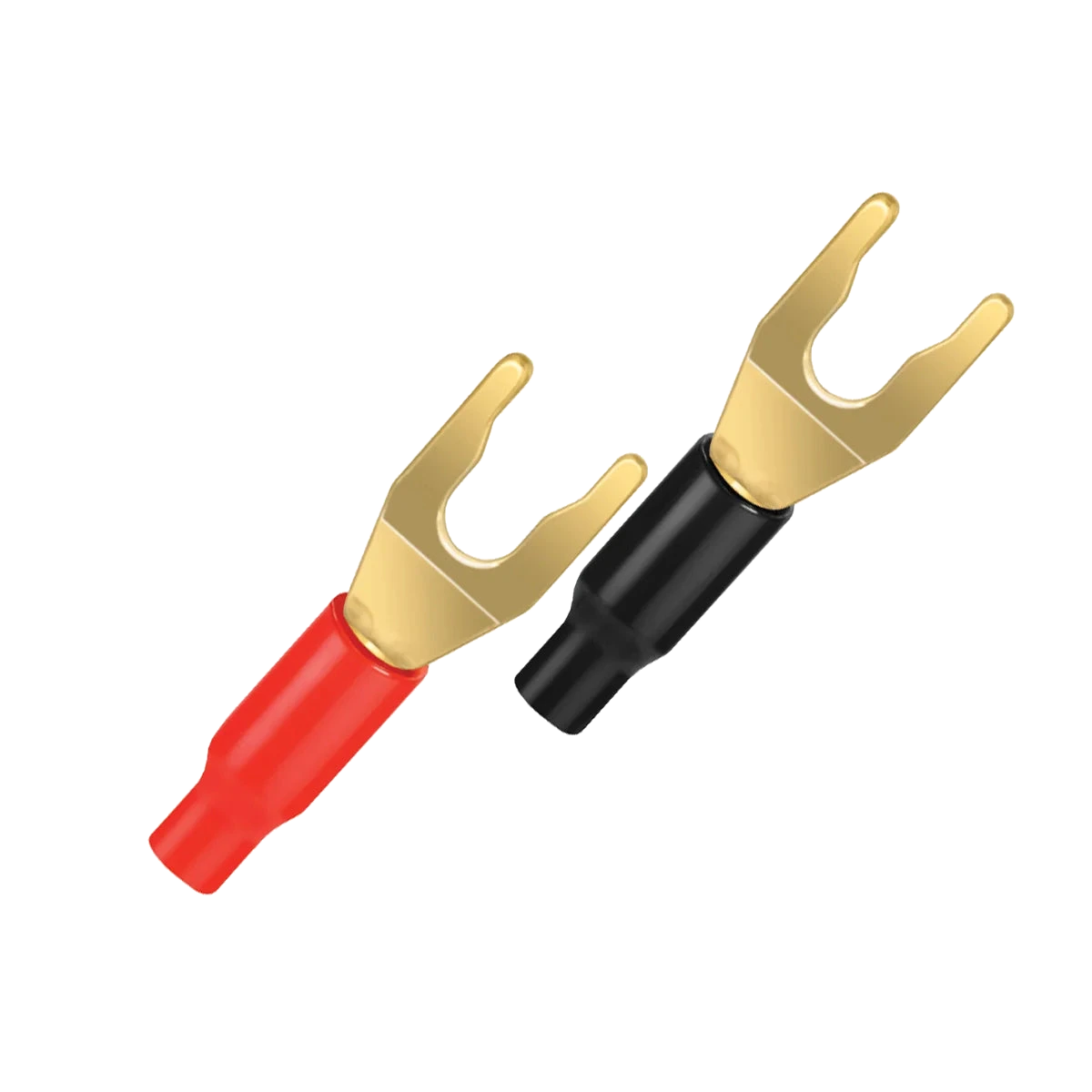 Wireworld Crimp Spade Lugs Gold (Pair), store product view at Toma Audio
