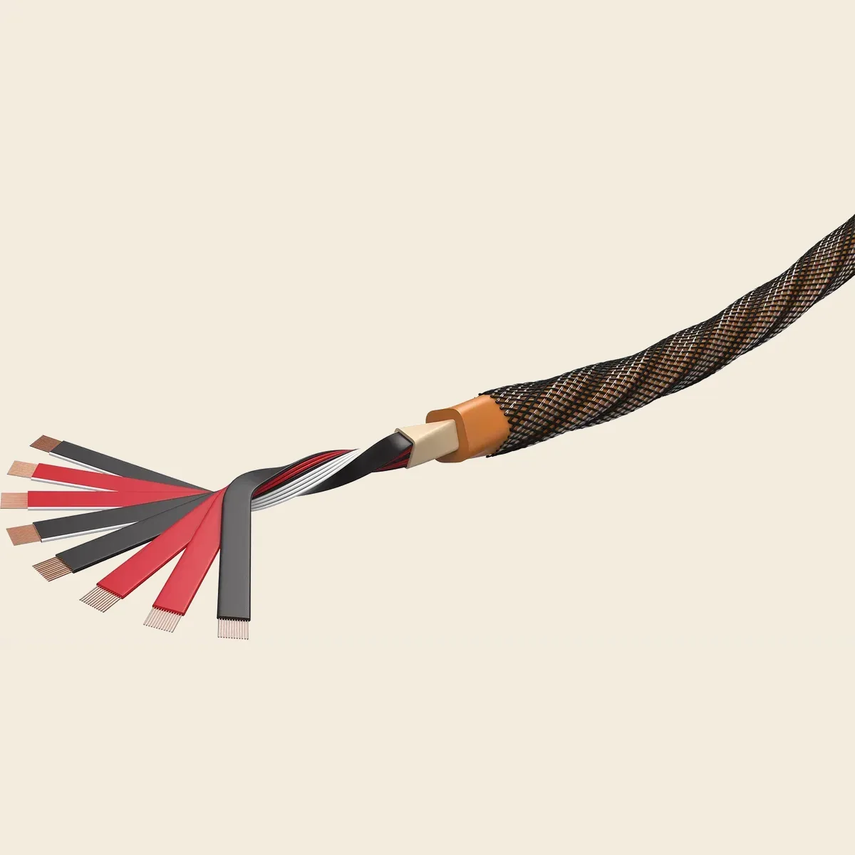 Wireworld Eclipse 10 Speaker Cable Pair, official product view at Toma Audio