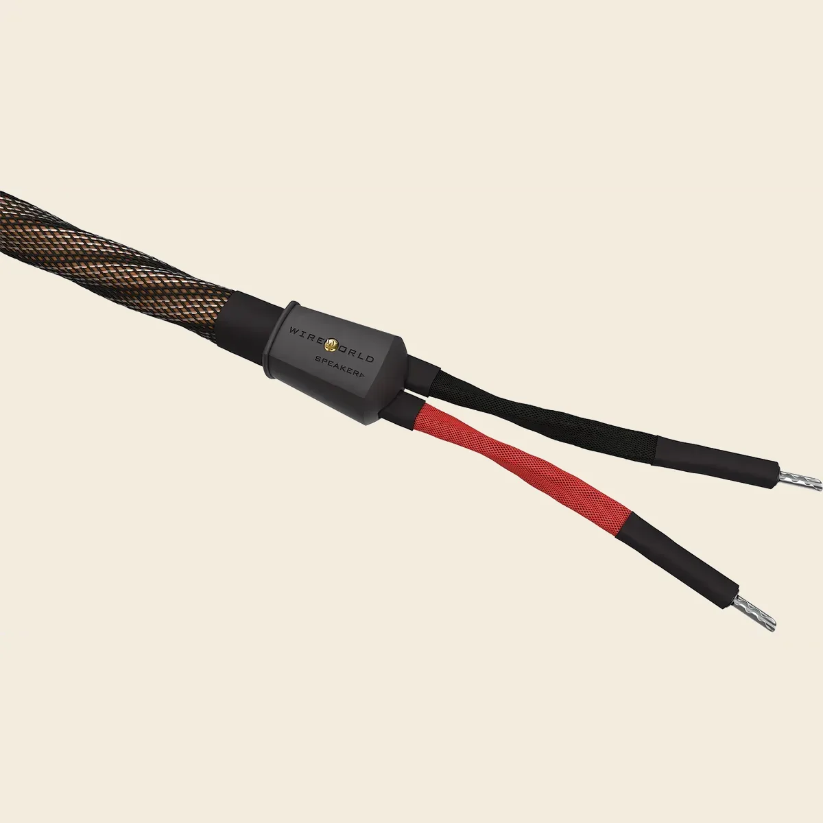 Wireworld Eclipse 10 Speaker Cable Pair, official cut view at Toma Audio