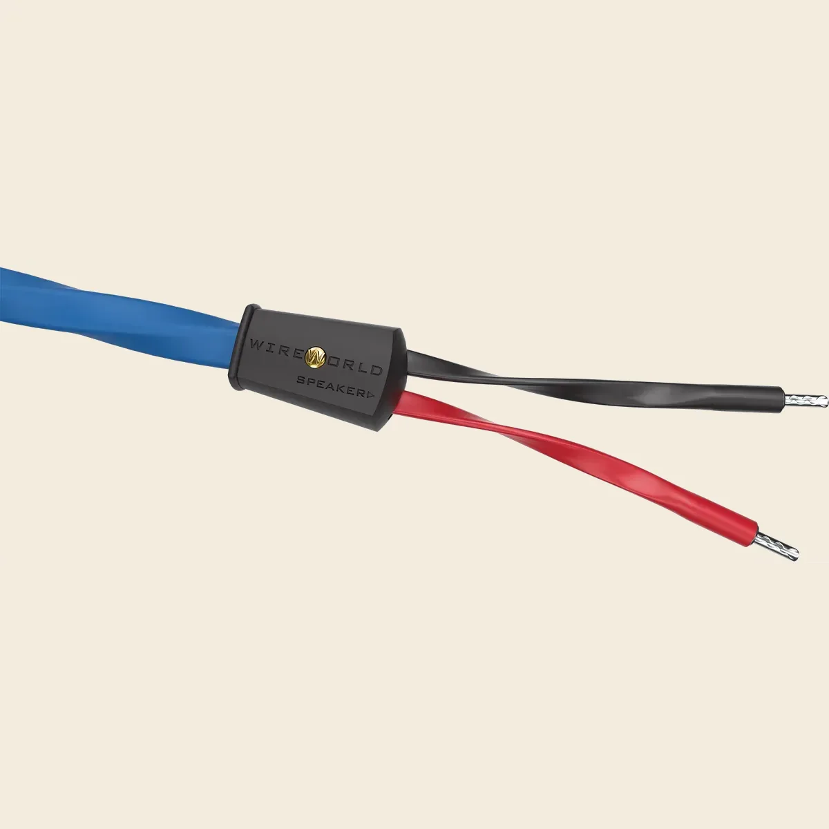 Wireworld Oasis 10 Speaker Cable 3Mtr Pair, official cut view at Toma Audio